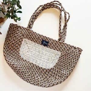 Loloi Rugs Braided Oversized 25x15 Shoulder Tote Bag